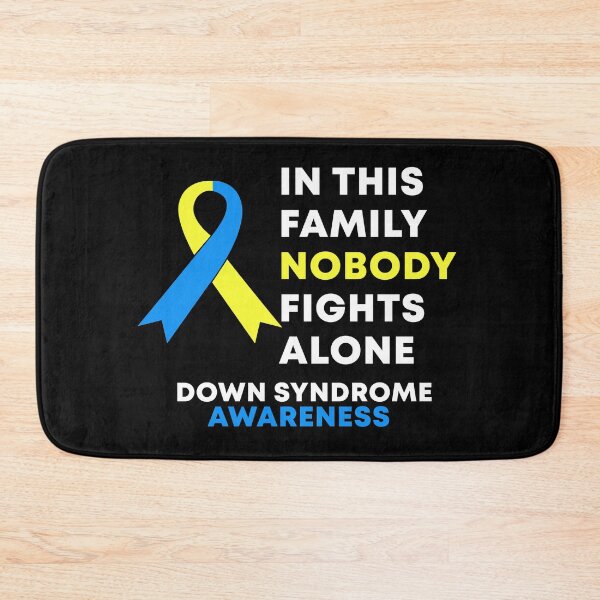 Item preview, In This Family Nobody Fights Alone Down Syndrome Awareness designed and sold by Color-Sparkle.