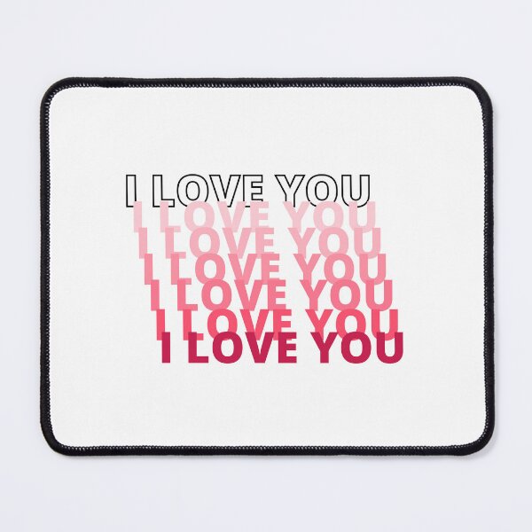 Item preview, I LOVE YOU - monochrome shades of Wine, Valentine design designed and sold by TIPJ.