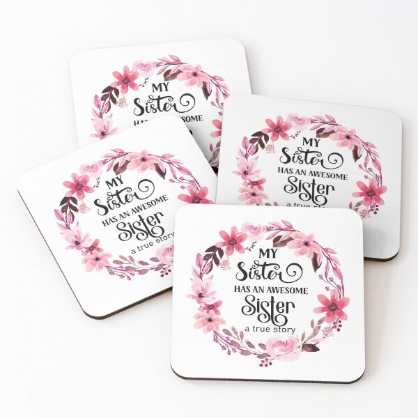 Item preview, My Sister Has an Awesome Sister I  Sister Gift Ideas designed and sold by younghopes.