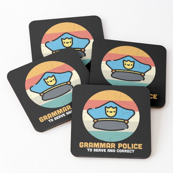 Item preview, Grammar Police designed and sold by world-of-words.