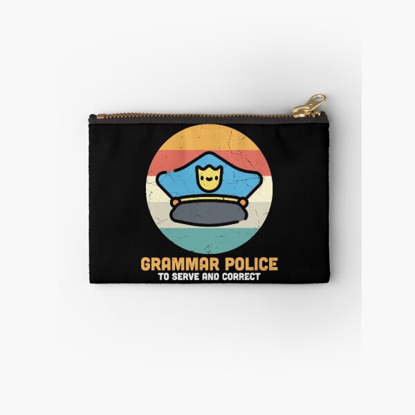 Item preview, Grammar Police designed and sold by world-of-words.
