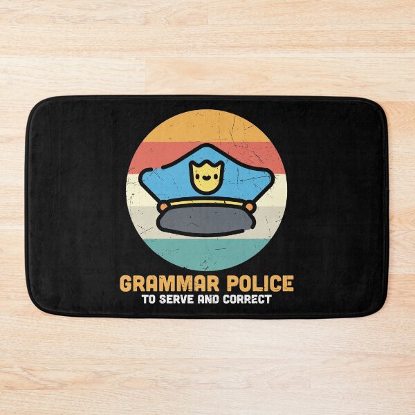 Item preview, Grammar Police designed and sold by world-of-words.