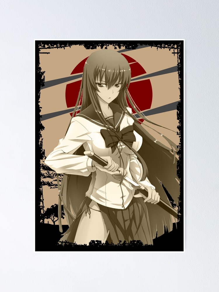 Highschool of the dead Canvas anime cartoon characters Art