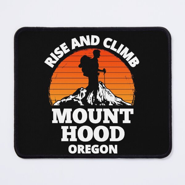 Item preview, Rise And Climb Grand Mount Hood Oregon Vintage Mountain Climbing designed and sold by RGRamsey.