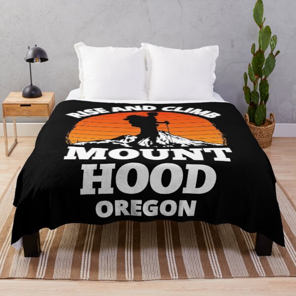 Item preview, Rise And Climb Grand Mount Hood Oregon Vintage Mountain Climbing designed and sold by RGRamsey.
