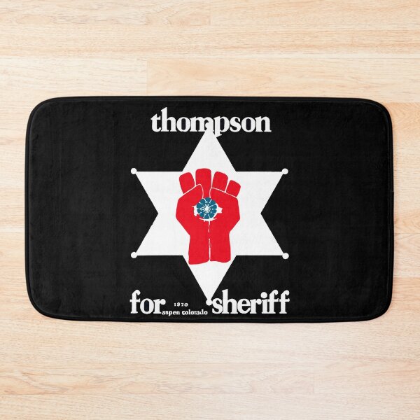 Item preview, Hunter S. Thompson sheriff designed and sold by Filox.