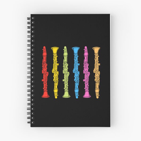 Item preview, Colourful Clarinet Art For Clarinet Players And Music Lovers - Clarinet Art designed and sold by Funwithmusic.