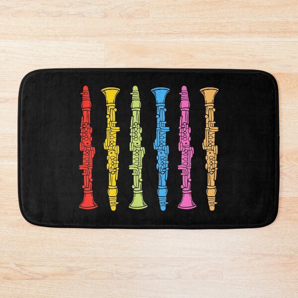 Item preview, Colourful Clarinet Art For Clarinet Players And Music Lovers - Clarinet Art designed and sold by Funwithmusic.