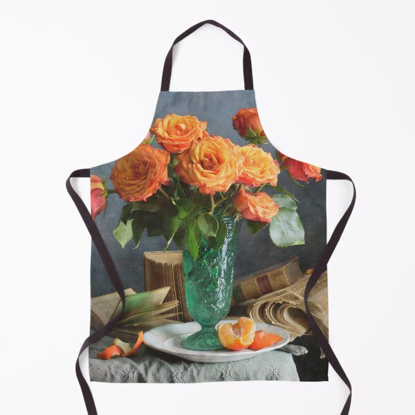 Item preview, Red-Orange Roses designed and sold by nikoart001.