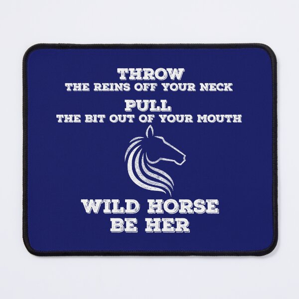 Item preview, Throw The Reins Off Your Neck. Wild Horse Be Her. designed and sold by StudioTina.