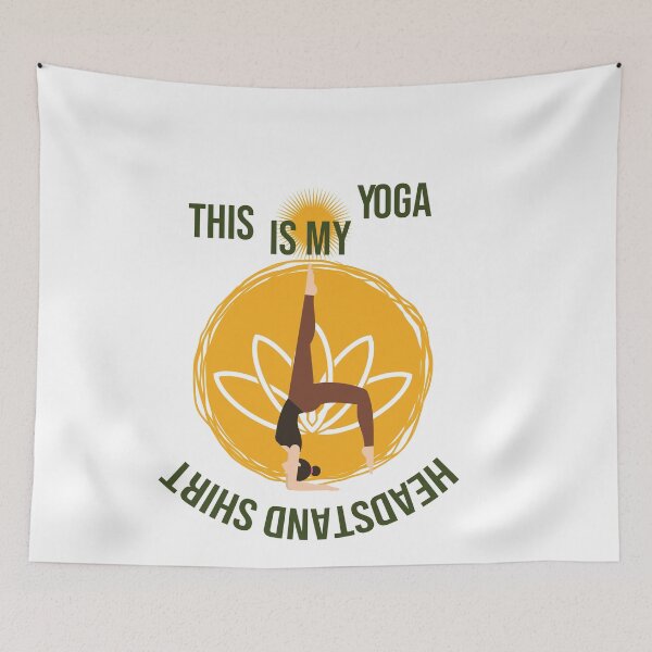 Item preview, This Is My Yoga Headstand Funny Yoga Headstand Design Cute Yoga Lovers Headstand Great Gift For Men Women designed and sold by pedrored369.