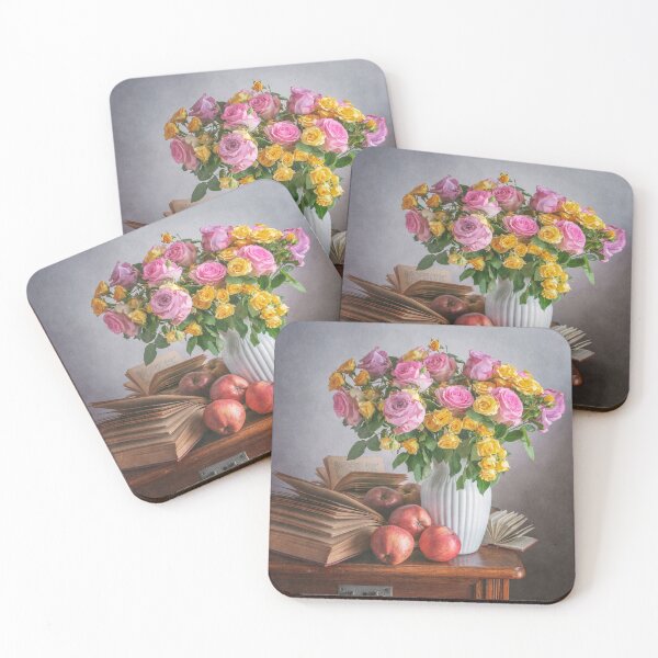 Item preview, Colorful Roses and Apples designed and sold by nikoart001.