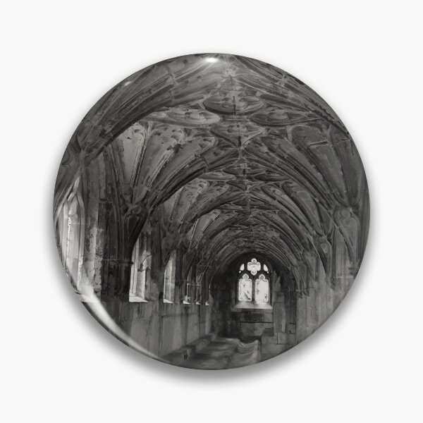 Item preview, Spooky Communal Washing Area In A Gloucester Cathedral, Vintage Style Photograph designed and sold by TrulyEpoque.