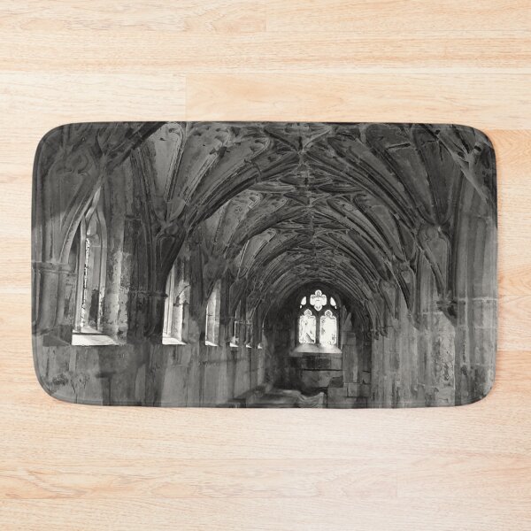 Item preview, Spooky Communal Washing Area In A Gloucester Cathedral, Vintage Style Photograph designed and sold by TrulyEpoque.