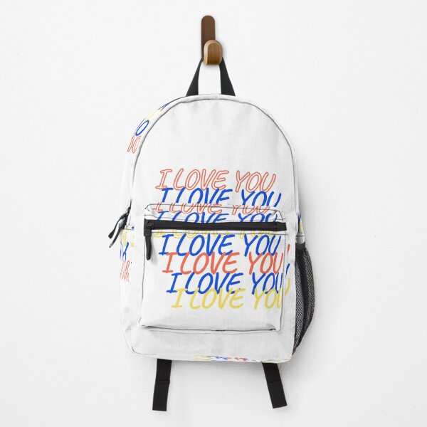 Item preview, I LOVE YOU - multi-chrome , Valentine design2 designed and sold by TIPJ.