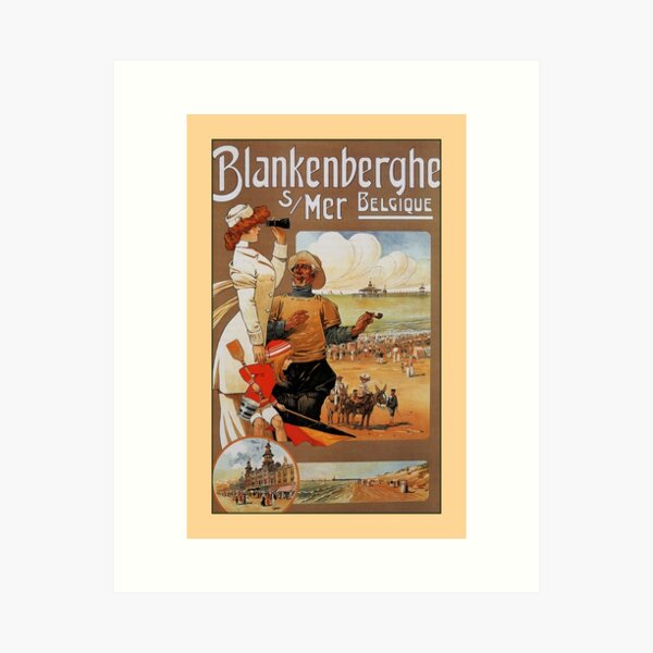 Artikel-Vorschau von Belle-Epoque-Sommer-Strandreise Blankenberge , designt und verkauft von aapshop.