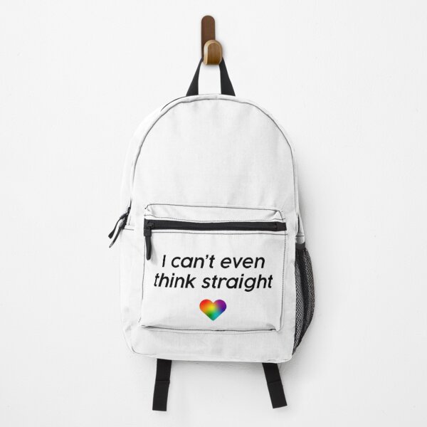 Item preview, I cant even think straight gay pride design designed and sold by ItsMemeMachine.