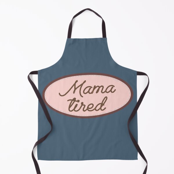 Item preview, Mama Tired Retro Country Patch designed and sold by Andrea Barnett.