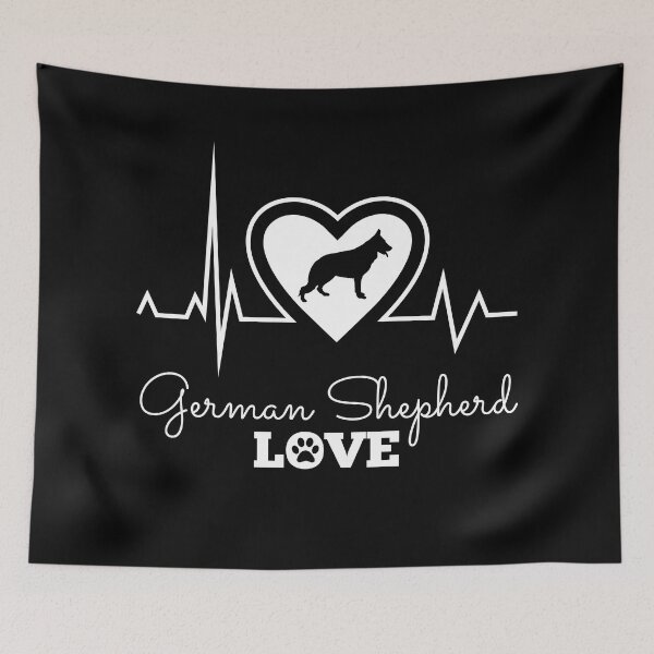 Item preview, German Shepherd Love designed and sold by momofdoggos.