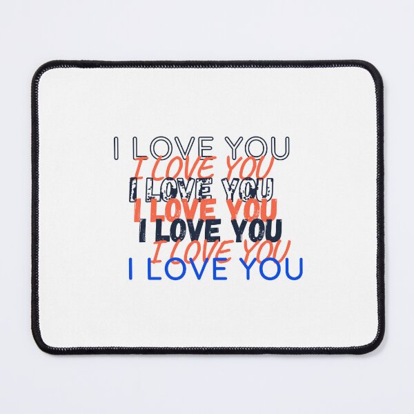 Item preview, I LOVE YOU - multi-chrome , Valentine design3 designed and sold by TIPJ.