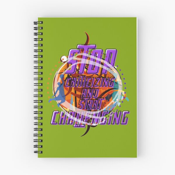 Item preview, stop criticizing and start challenging, basketball fans, basketball quotes, basketball designs designed and sold by Nicedeco.