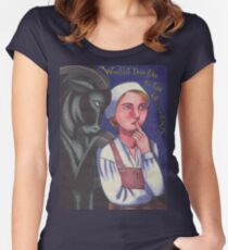 Black Phillip Women's Fitted Scoop T-Shirt