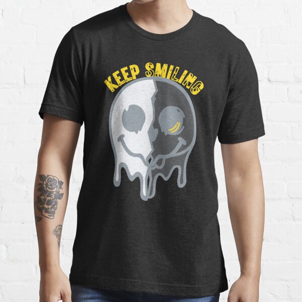 Melting Smiley Face T Shirt For Sale By Moorct522 Redbubble Melting Smile Face T Shirts 2131