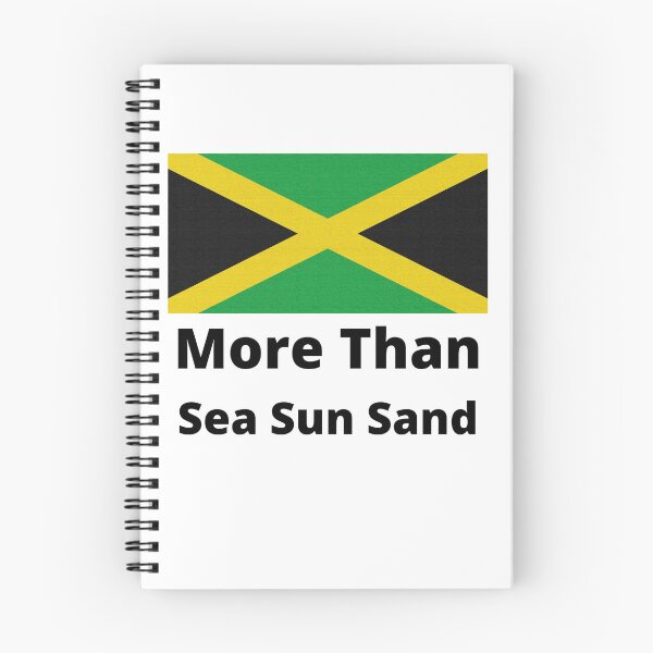 Item preview, Jamaica flag "More than sea sun sand" designed and sold by Giographix.
