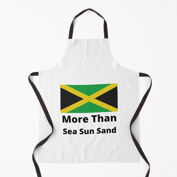 Item preview, Jamaica flag "More than sea sun sand" designed and sold by Giographix.