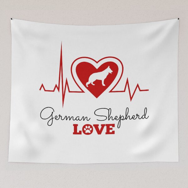 Item preview, German Shepherd Love designed and sold by momofdoggos.