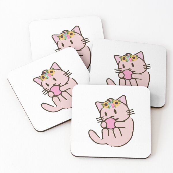 Item preview, Adorable striped kitten playing ball. designed and sold by EMIPRINCESS.