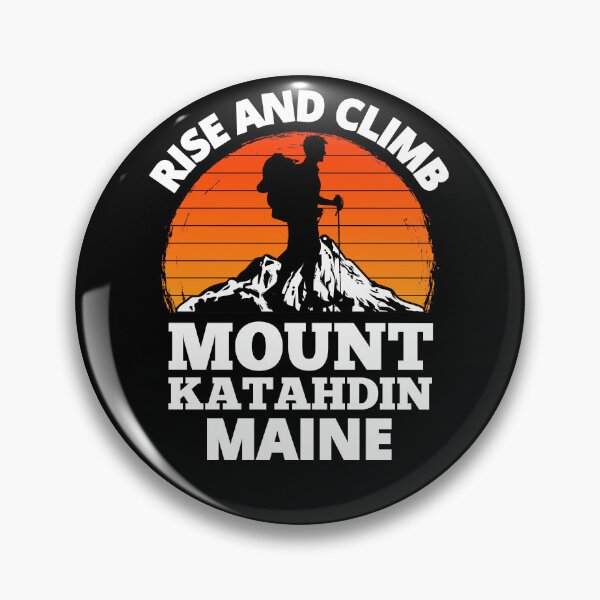 Artikelvorschau, Steigen Sie auf und erklimmen Sie den Berg Katahdin Maine Vintage Mountain Climbing entworfen und verkauft von RGRamsey.