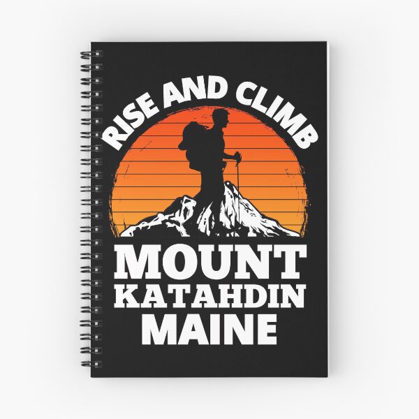 Item preview, Rise And Climb Mount Katahdin Maine Vintage Mountain Climbing designed and sold by RGRamsey.