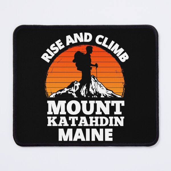 Item preview, Rise And Climb Mount Katahdin Maine Vintage Mountain Climbing designed and sold by RGRamsey.