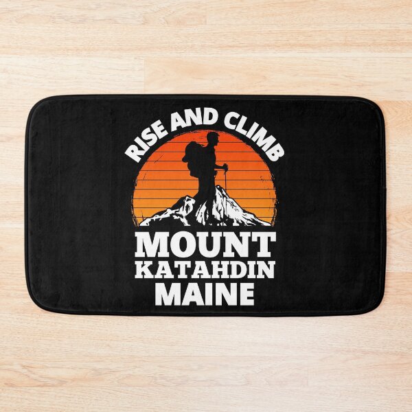 Item preview, Rise And Climb Mount Katahdin Maine Vintage Mountain Climbing designed and sold by RGRamsey.