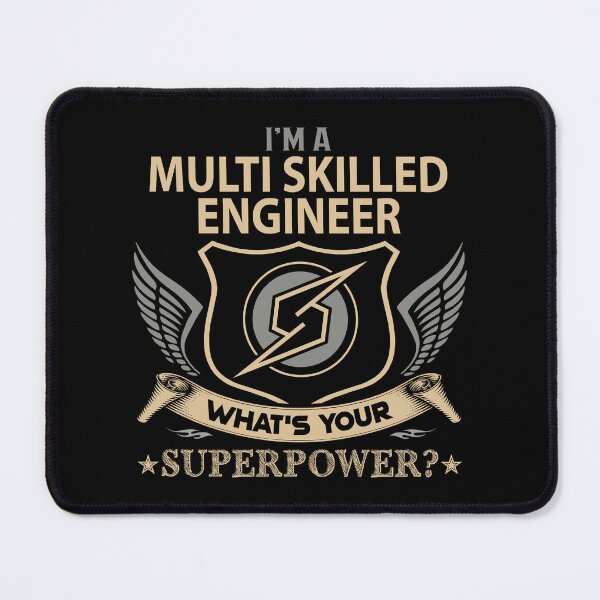 Item preview, Multi Skilled Engineer T Shirt - What Is Your Superpower Job Gift Item Tee designed and sold by tamburroallena.