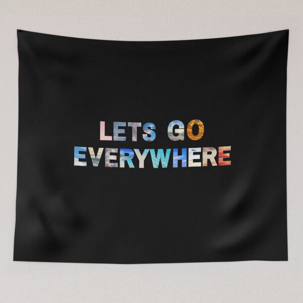 Item preview, let's go everywhere designed and sold by TheWorkoutLife ⭐⭐⭐⭐⭐.