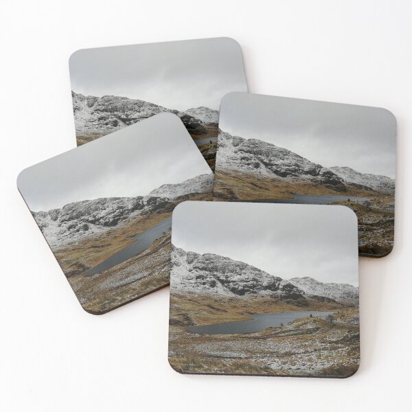 Item preview, Rest and be Thankful lookout covered in snow designed and sold by Olliesnaps.