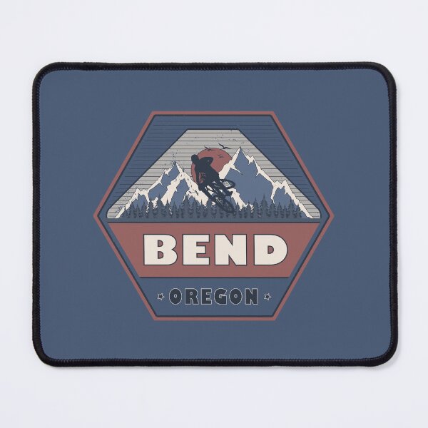 Item preview, Bend Oregon Mountain Biking Vintage MTB Design designed and sold by CynthiaGraphics.