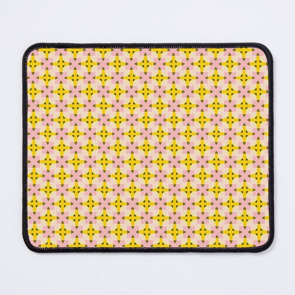 Item preview, Retro designed geometric flower pattern kids mask designed and sold by Jonnekesart.