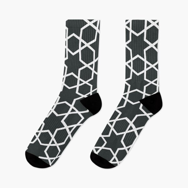 Item preview, Gray-Green and White Tessellation Pattern 14 Pairs Coloro 2022 Popular Color Dark Springs 087-20-02 designed and sold by ColorOfTheYears.