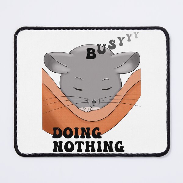 Item preview, Busy Doing Nothing Cute Chinchilla Pet Style designed and sold by onepiconetreat.