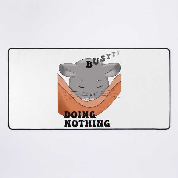Item preview, Busy Doing Nothing Cute Chinchilla Pet Style designed and sold by onepiconetreat.
