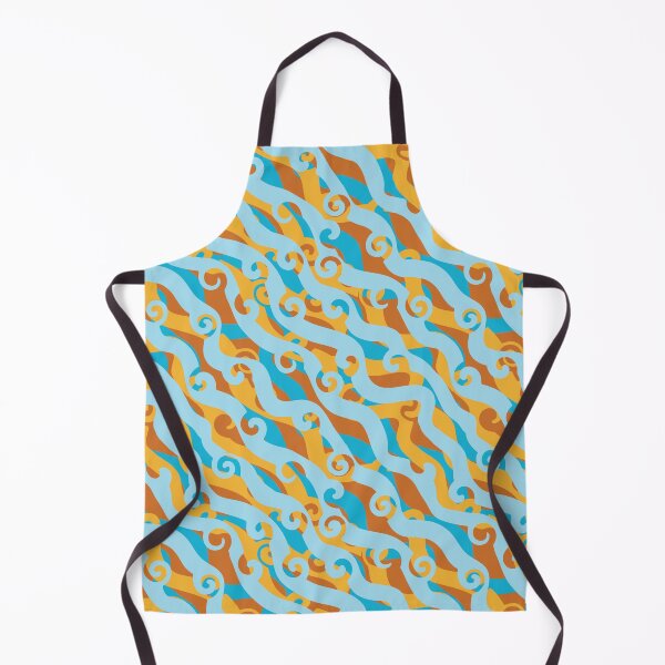 Item preview, Abstract Diagonal Lines with Swirls Seamless Surface Pattern Design designed and sold by ZaryaKiqo.