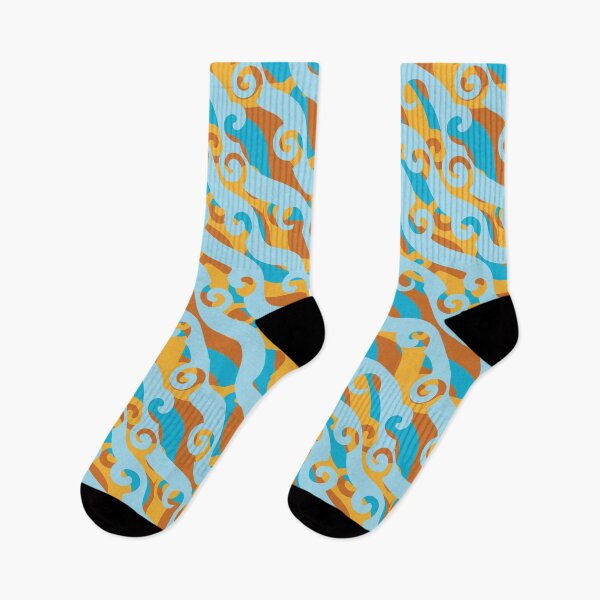 Item preview, Abstract Diagonal Lines with Swirls Seamless Surface Pattern Design designed and sold by ZaryaKiqo.