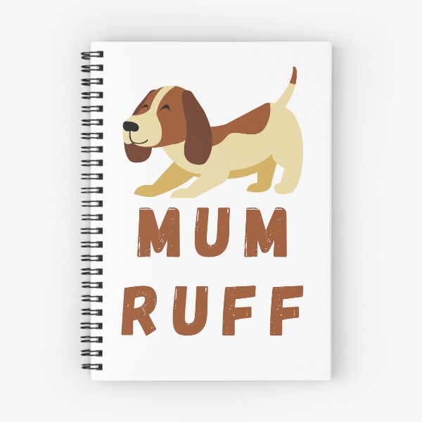 Item preview, Dog Mum Ruff designed and sold by Snorg  Tees ⭐⭐⭐⭐⭐.