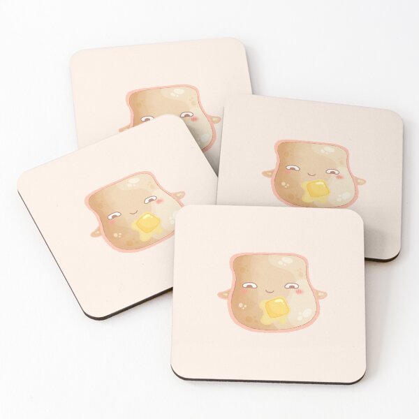 Item preview, Happy Kawaii Toast designed and sold by Paper Hearteu.