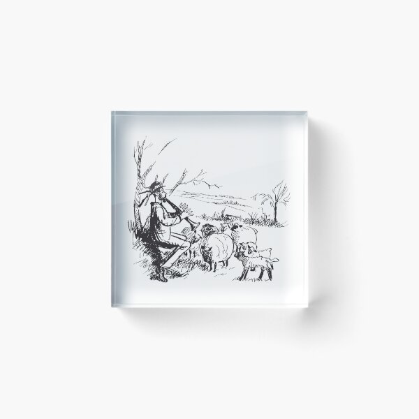 Item preview, Sheep Story Clarinet Playing Man As Clarinet Art For Clarinet Lovers And Music Lovers - Clarinet Art designed and sold by Funwithmusic.