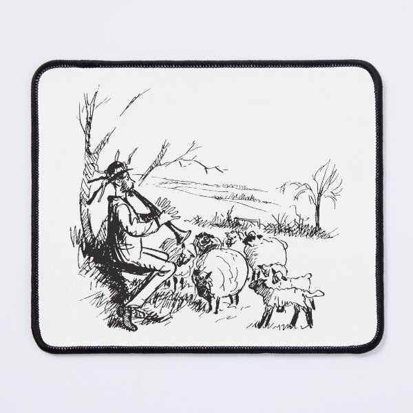 Item preview, Sheep Story Clarinet Playing Man As Clarinet Art For Clarinet Lovers And Music Lovers - Clarinet Art designed and sold by Funwithmusic.