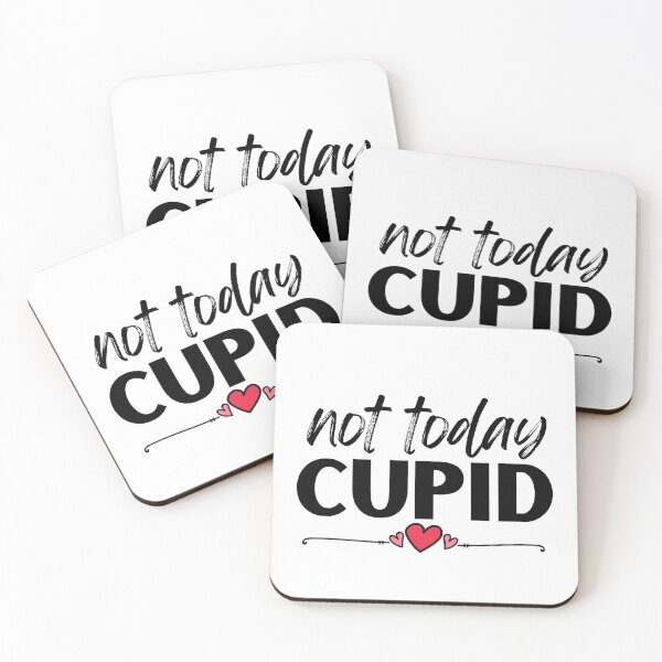 Item preview, Vintage Not Today Cupid cool Typography  designed and sold by X-Trends.